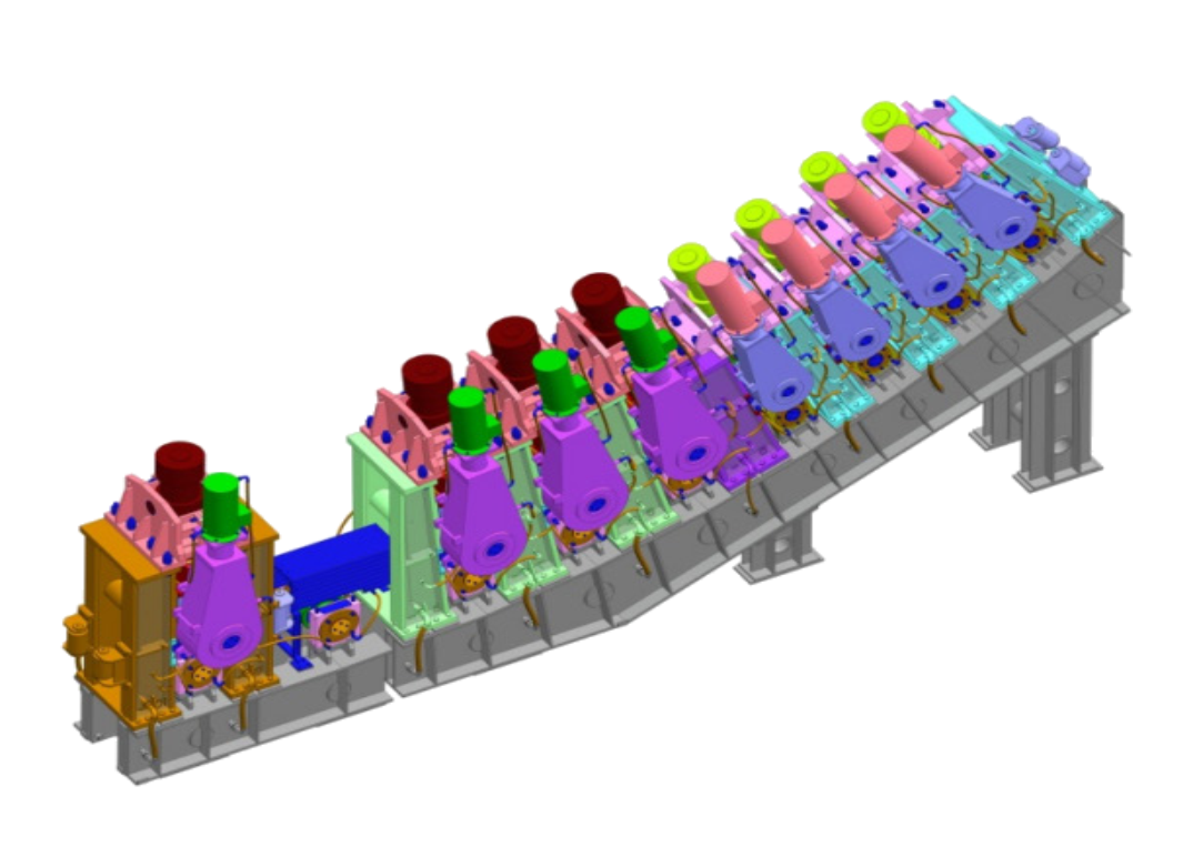重 (轻) 压下拉矫机 SWM الضغط الثقيل (الخفيف)
