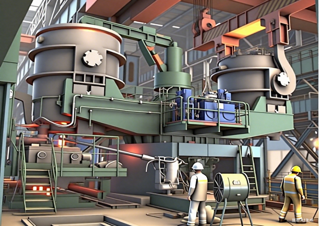 钢包加盖装置 مغرفة مع الغطاء الحراري