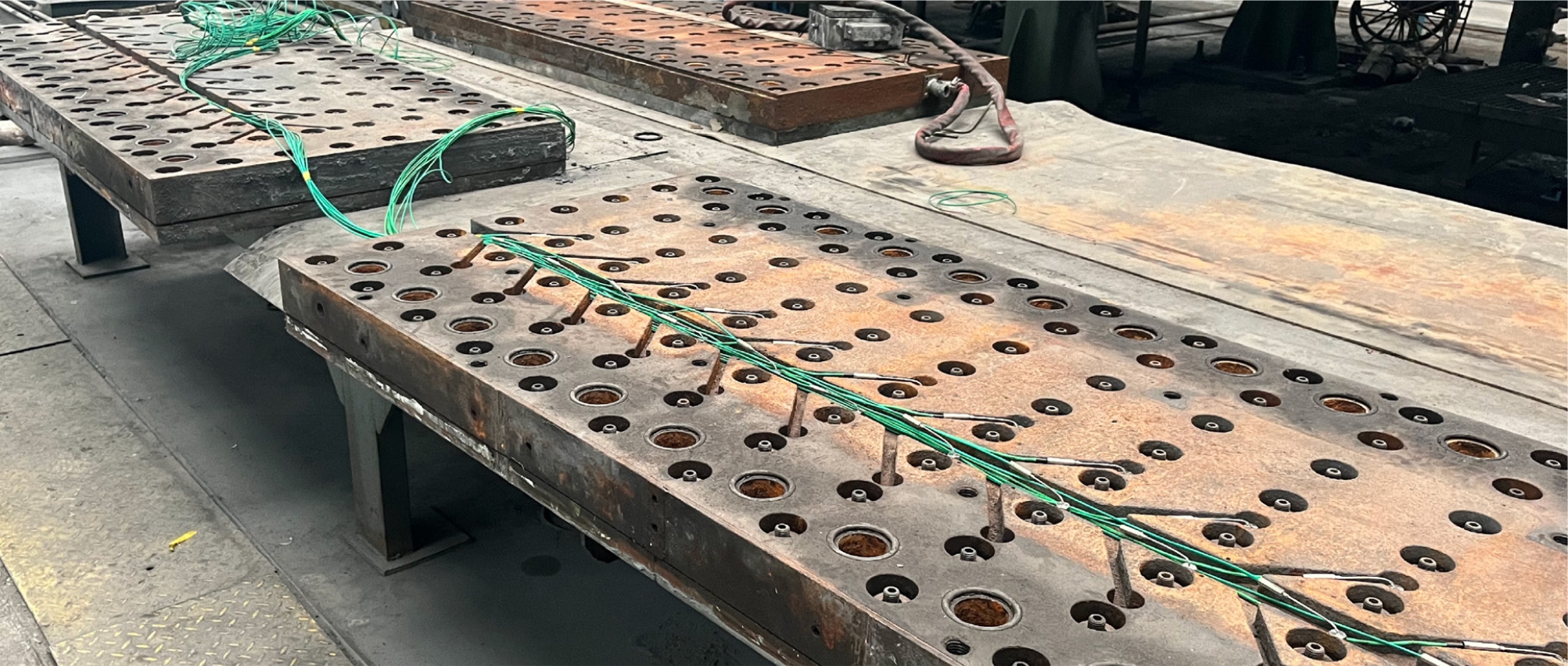 热电偶典型布置 الترتيب النموذجي للمزدوجات الحرارية