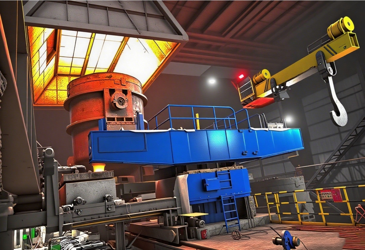 大包车回转台 مغرفة برج